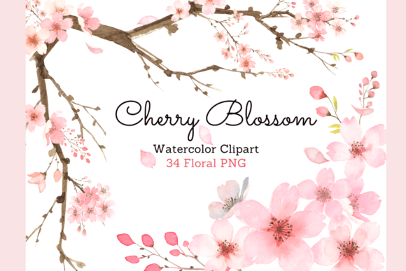 watercolor floral clipart